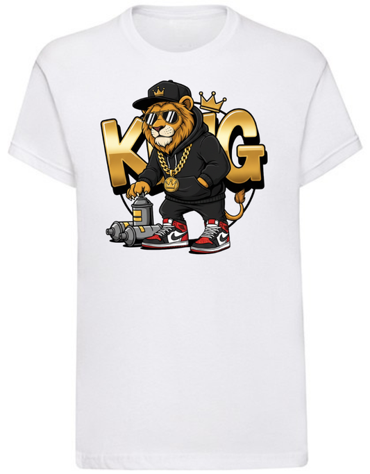 Barn T-shirt - King | 3 val