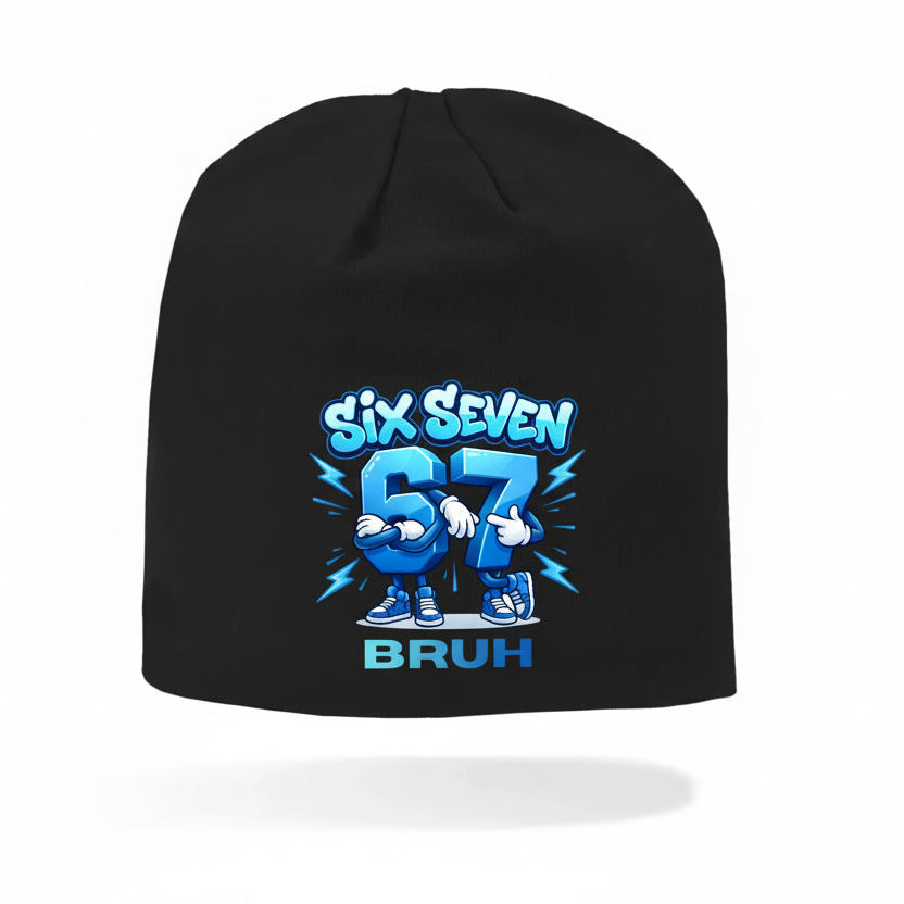 Brainrot Kids' Beanie - Six Seven