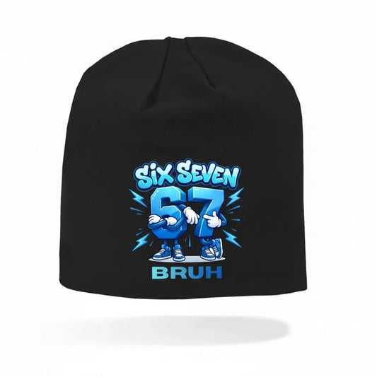Brainrot Kids' Beanie - Six Seven