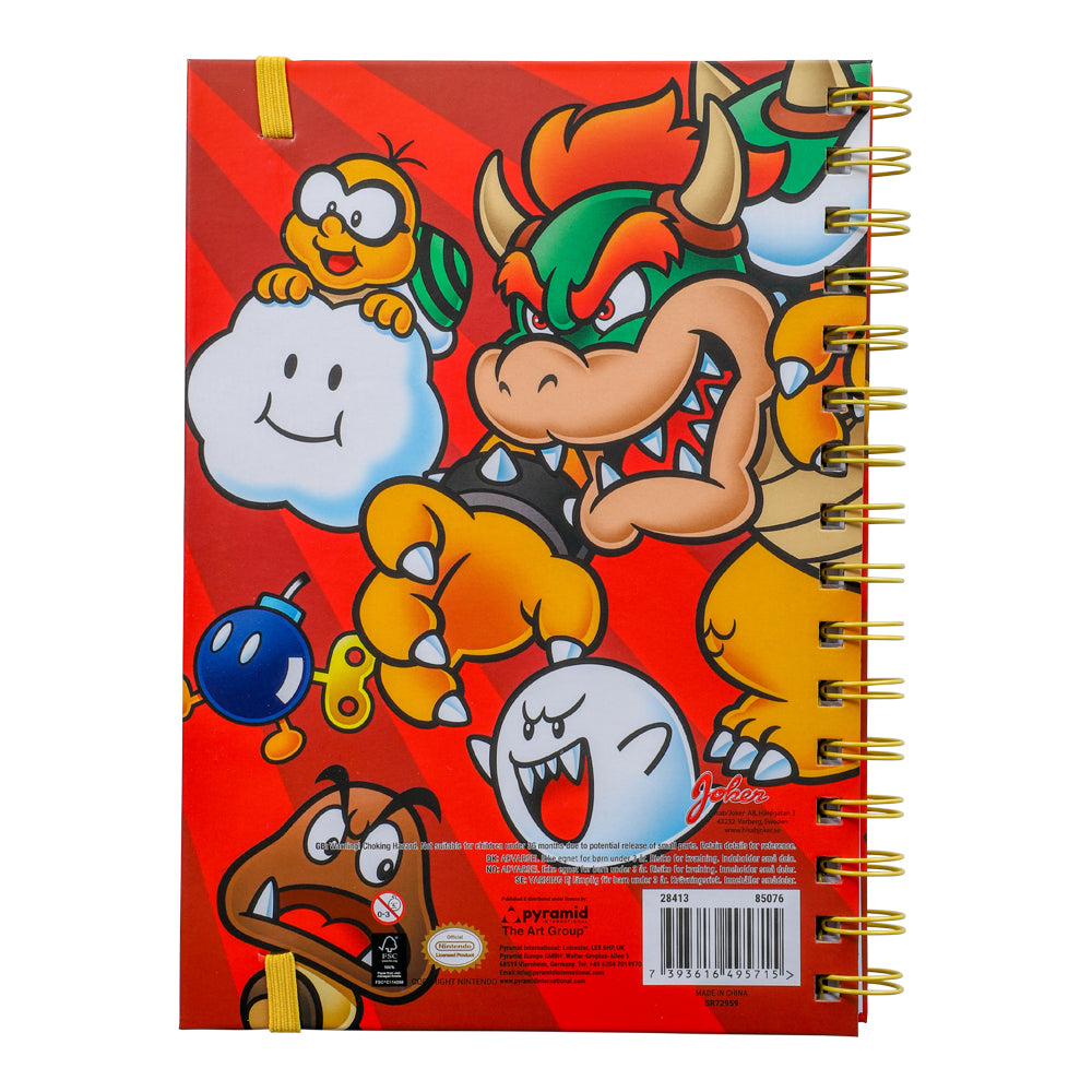 Anteckningsbok - Super Mario