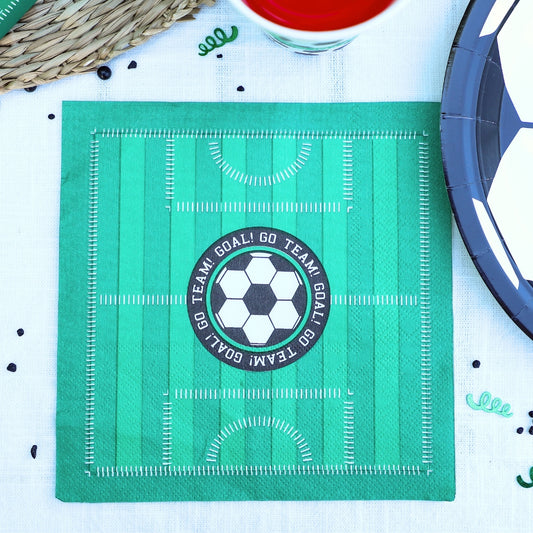 Fotboll - Servetter 16-pack