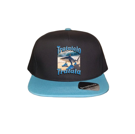 Kids' Blue Snapback Cap - Tralalero Tralala - 4 Designs to choose from