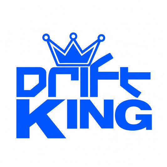 Drift King – utskuren dekal med krona