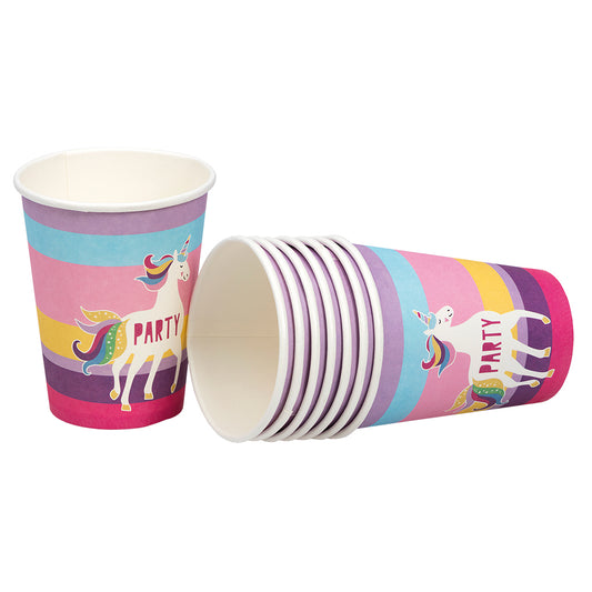 Unicorn - Pappersmuggar 8-pack