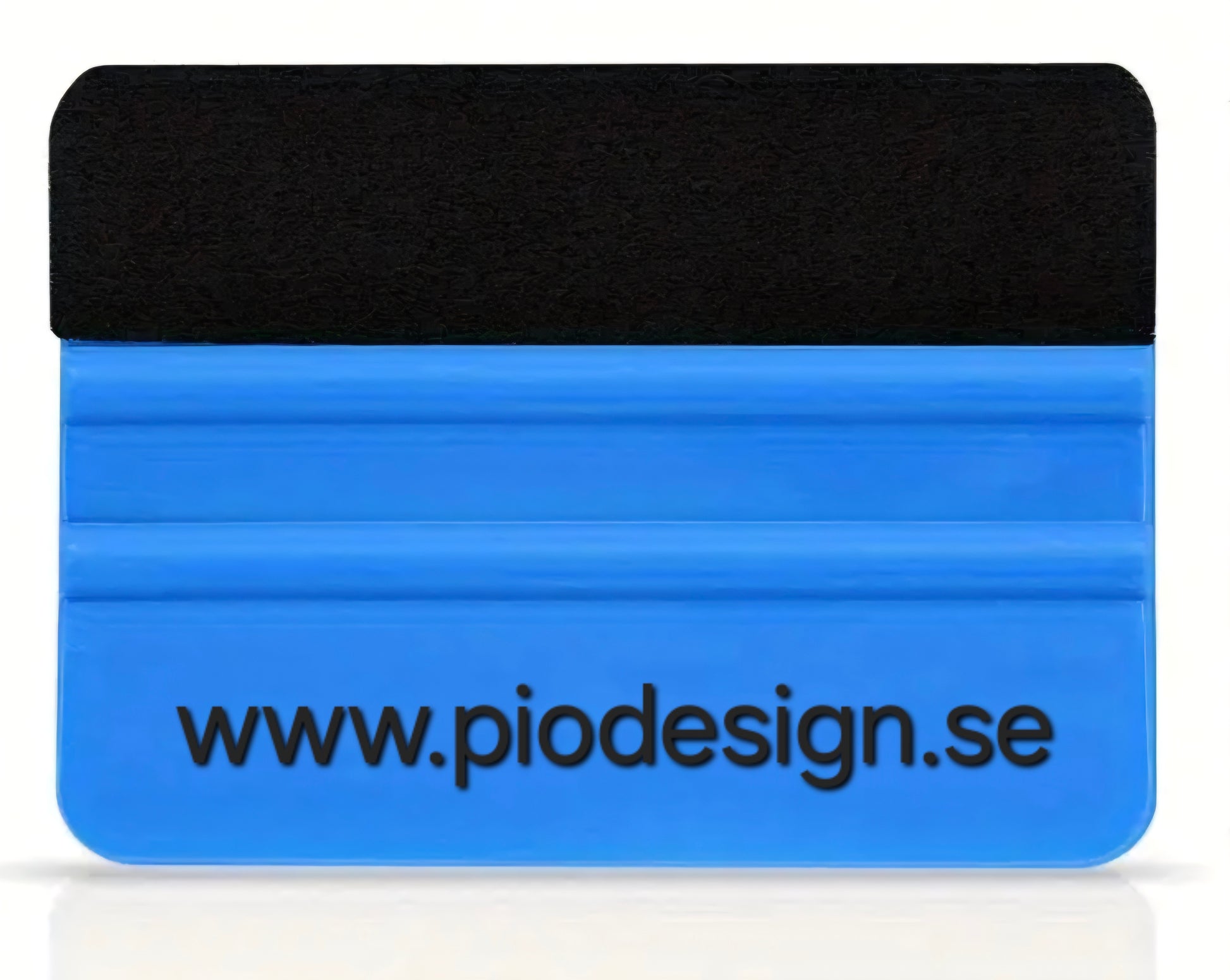 Monteringsskrapa 10×7cm med filtkant för montering av dekaler och solfilm