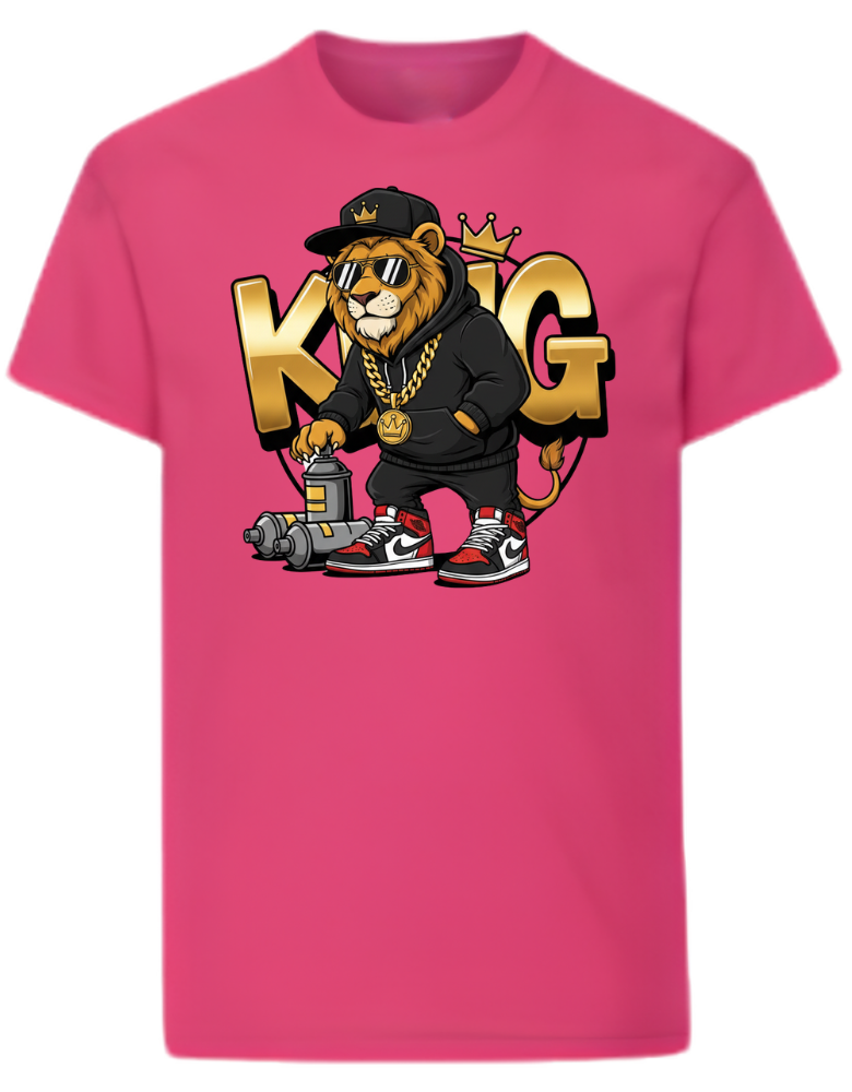Barn T-shirt - King | 4 val