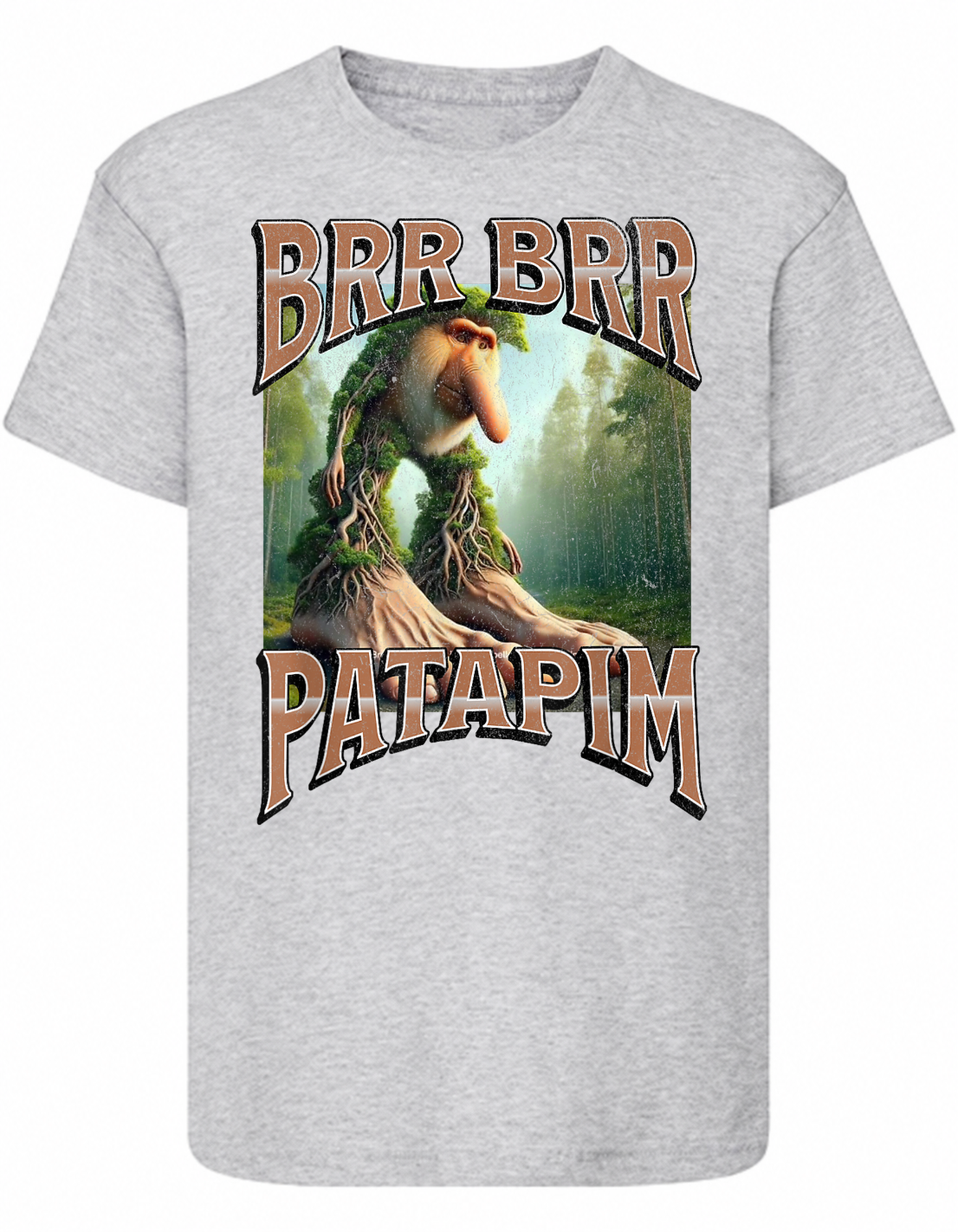 Brainrot T-shirt - Brr Brr Patapim - 3 Motives to choose from
