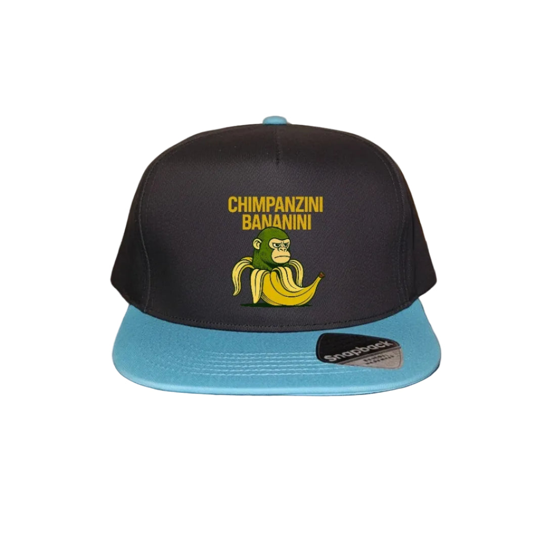 Kids' Blue Snapback Cap - Chimpanzini Bananini - 5 Designs to choose from