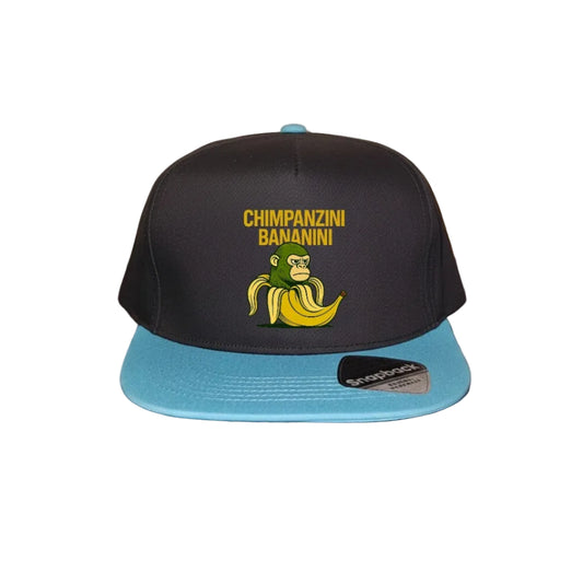 Kids' Blue Snapback Cap - Chimpanzini Bananini - 5 Designs to choose from