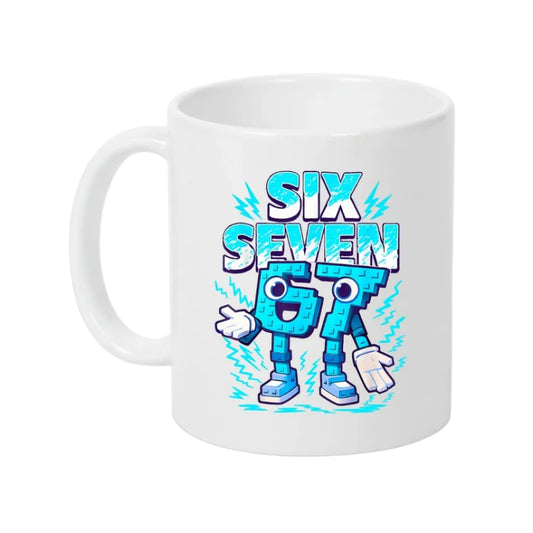 Brainrot Mug 325ml - Six Seven