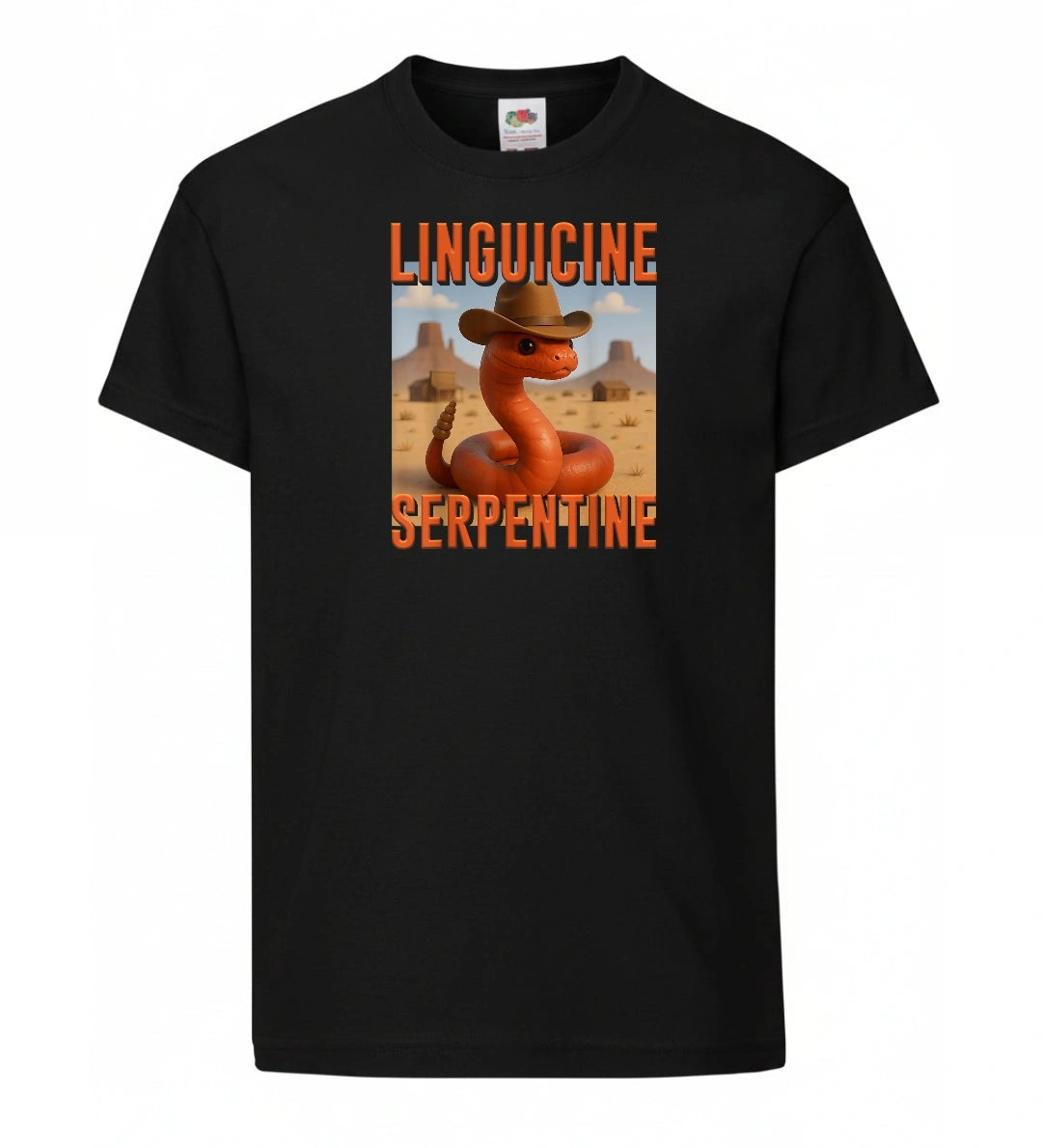 Brainrot T-shirt - Linguicine Seprentine