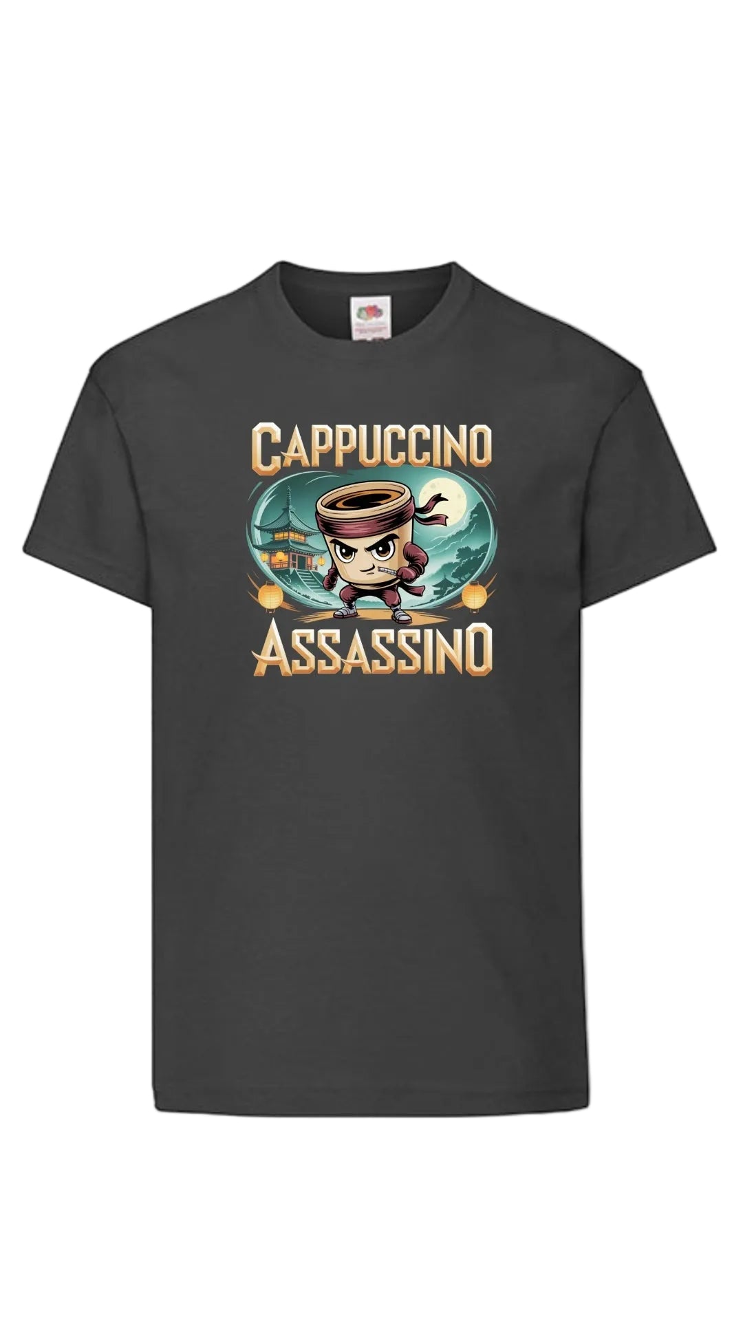 Brainrot T-shirt - Cappuccino Assasino