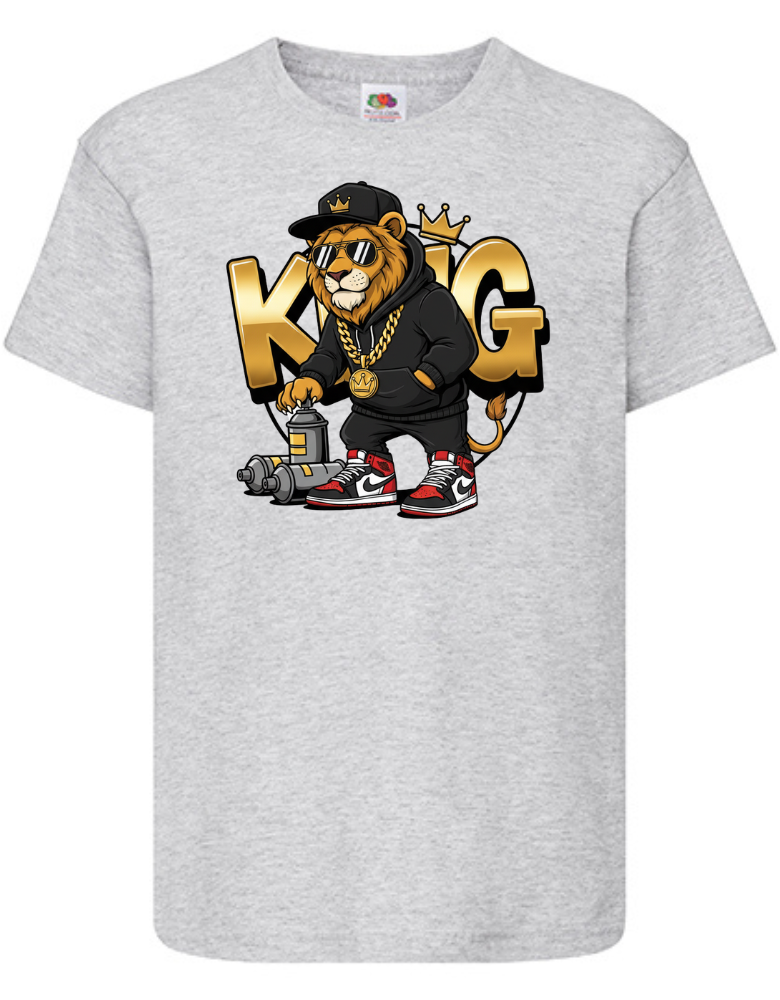 Barn T-shirt - King | 4 val
