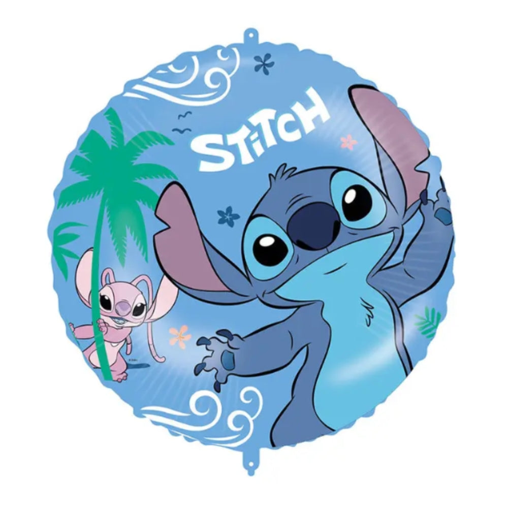 Stitch & Angel - Folieballong 76×88cm