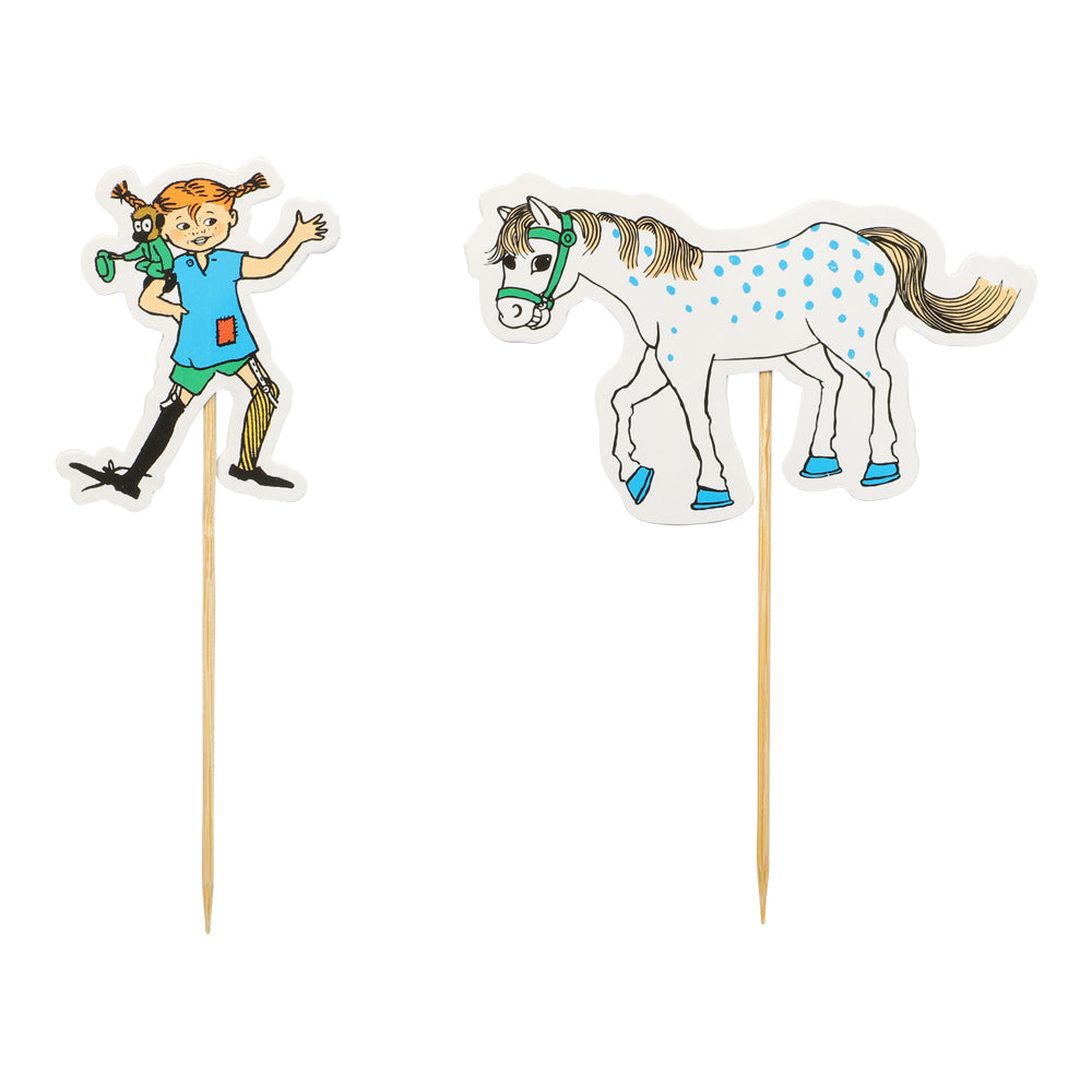 Pippi Långstrump - Party Picks 10-pack