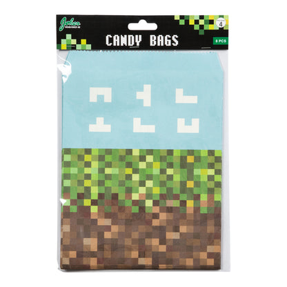 Pixel Level Up - Kalaspåsar 8-pack