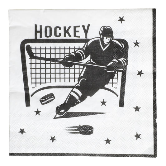 Hockey - Pappersservetter 16-pack