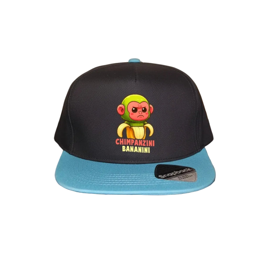 Kids' Blue Snapback Cap - Chimpanzini Bananini - 5 Designs to choose from