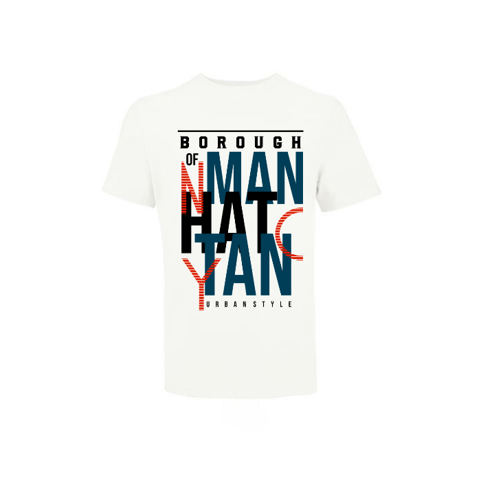 Manhattan NYC T-shirt – grafiskt Urban Style-tryck