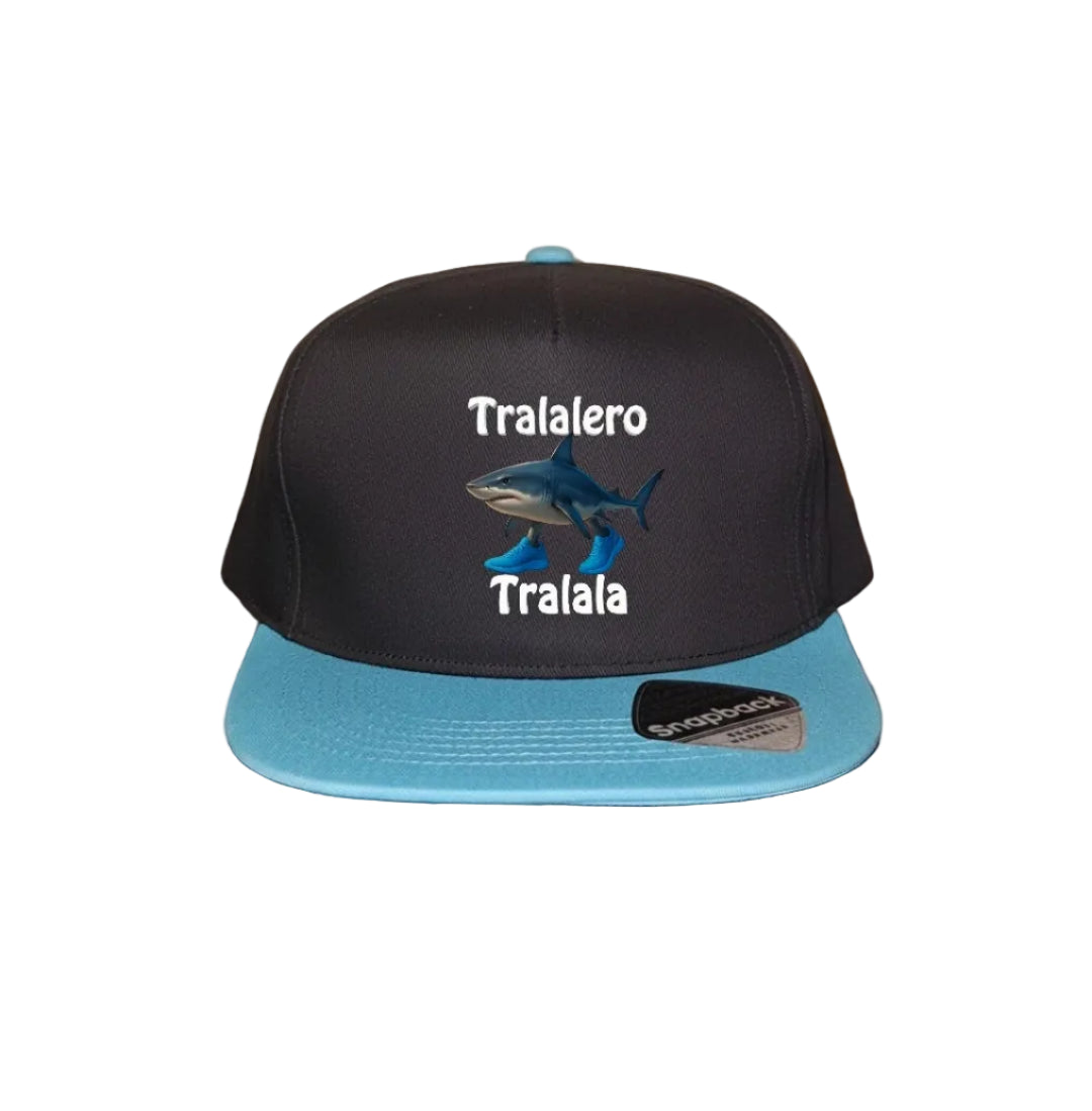 Kids' Blue Snapback Cap - Tralalero Tralala - 4 Designs to choose from