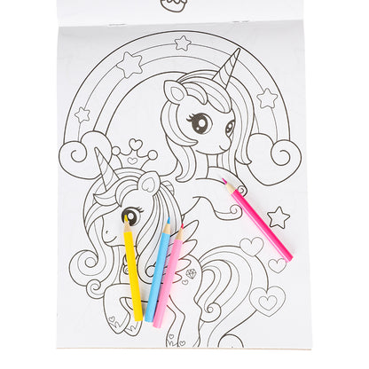 Målarbok 2-pack - Unicorn