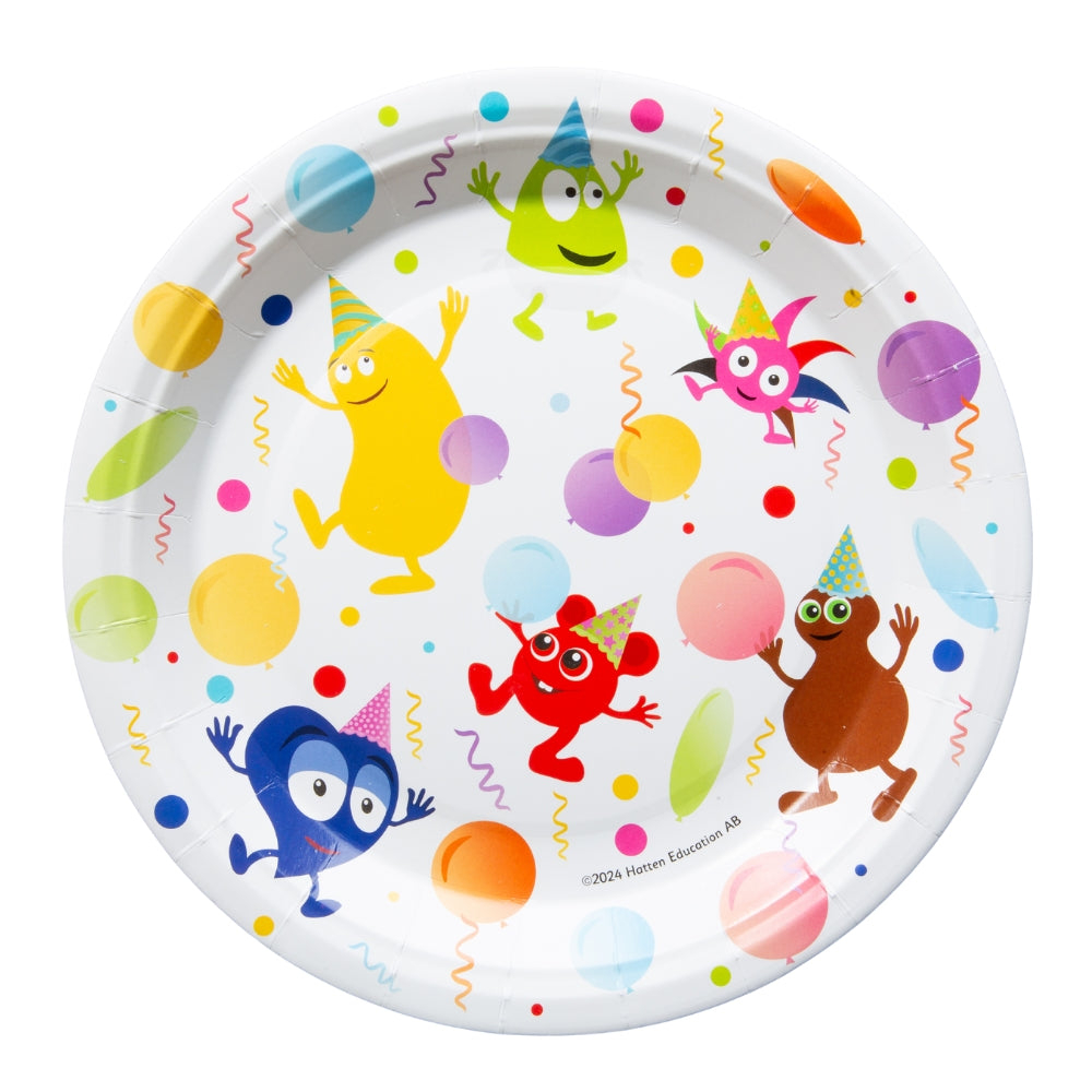 Babblarna - Tallrik 8-pack 23cm