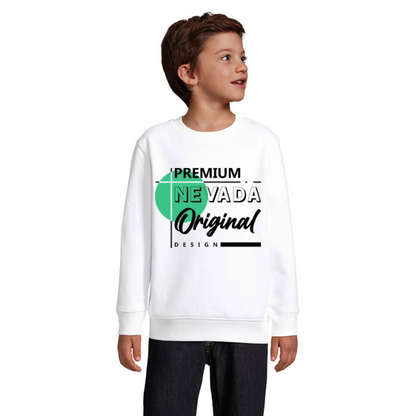 Sweatshirt för barn med tryck – Nevada Original
