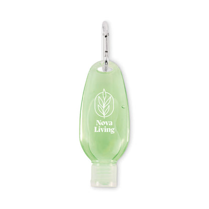 Aloe vera gel 50 ml med karbinhake – Påfyllningsbar flaska