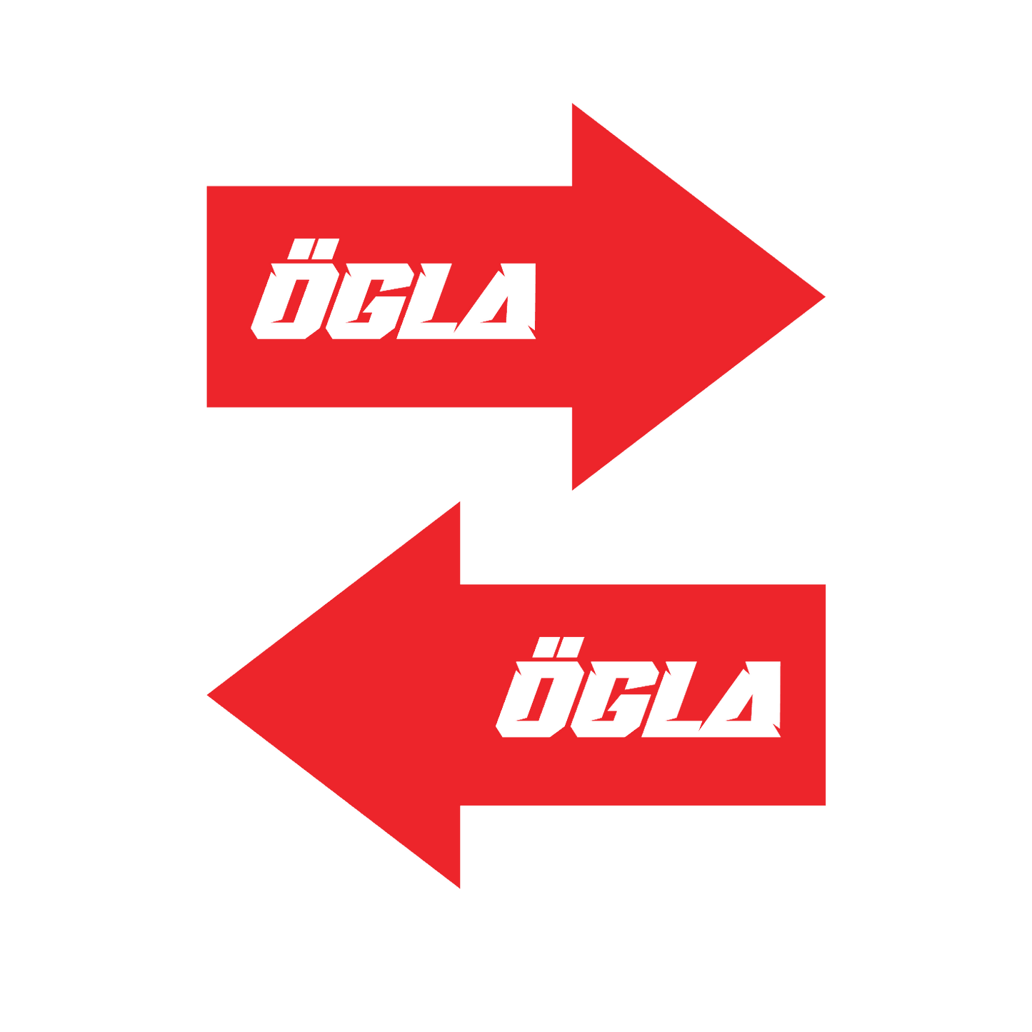 2-pack pilar till dragögla med text - enligt SBF´s reglemente